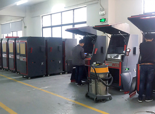 雕刻機工廠車間2