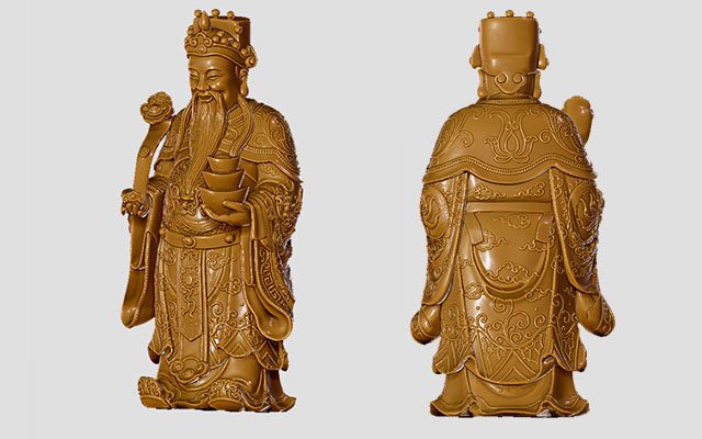 【文財神】五軸聯動雕刻機_立體精雕圖紙YD-RW1