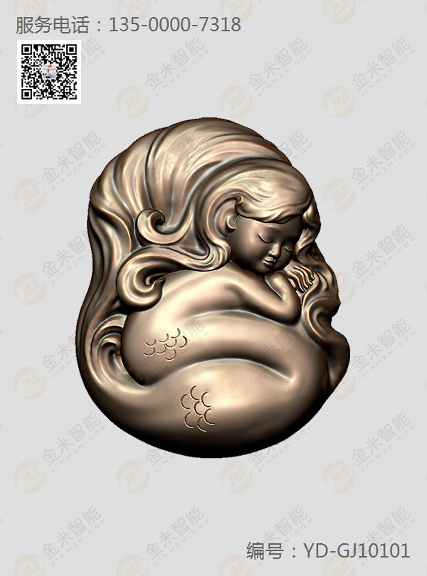 玉石雕刻機精雕圖紙