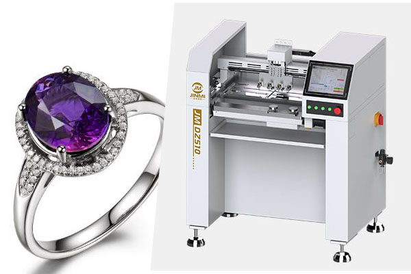 新型的珠寶飾品自動蠟鑲鉆技術