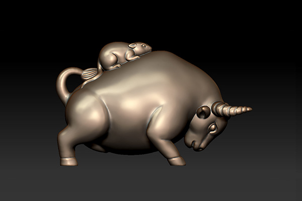 五軸玉雕機精雕圖紙【屬你最?！縔D-GJ10131